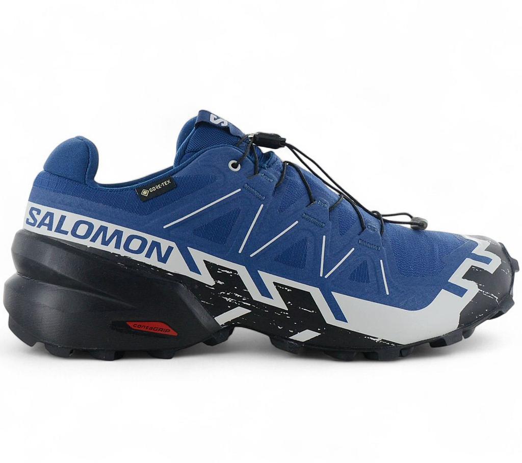 SALOMON Speedcross 6 GTX - GORE-TEX - Мужские кроссовки для бега по пересеченной местности Кроссовки для бега Синие 477649 ОРИГИНАЛ