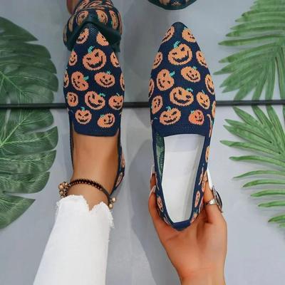 2024 однотонные сетчатые лоферы с квадратным носком, женская обувь на плоской подошве, вязаные балетки на мягкой подошве, повседневные топсайдеры без шнуровки