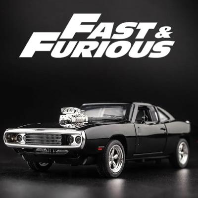 1/32 Dodge Charger The Fast and The Furious Модели легкосплавных автомобилей Детские игрушки для детей Классические металлические автомобили