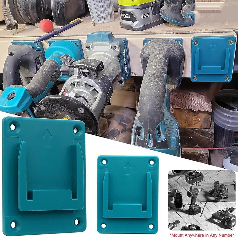 Держатель инструмента Крепление для док-станции 18 В Фиксирующие устройства Кейс для держателя инструмента для дрели Скоба для хранения станка Подставка Слоты
