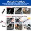 12V 150PSI Air Compressor Car Tire Inflator Pump Portable 4WD Kit Pressure Pump Dual Cylinder Pressure Pump Kit