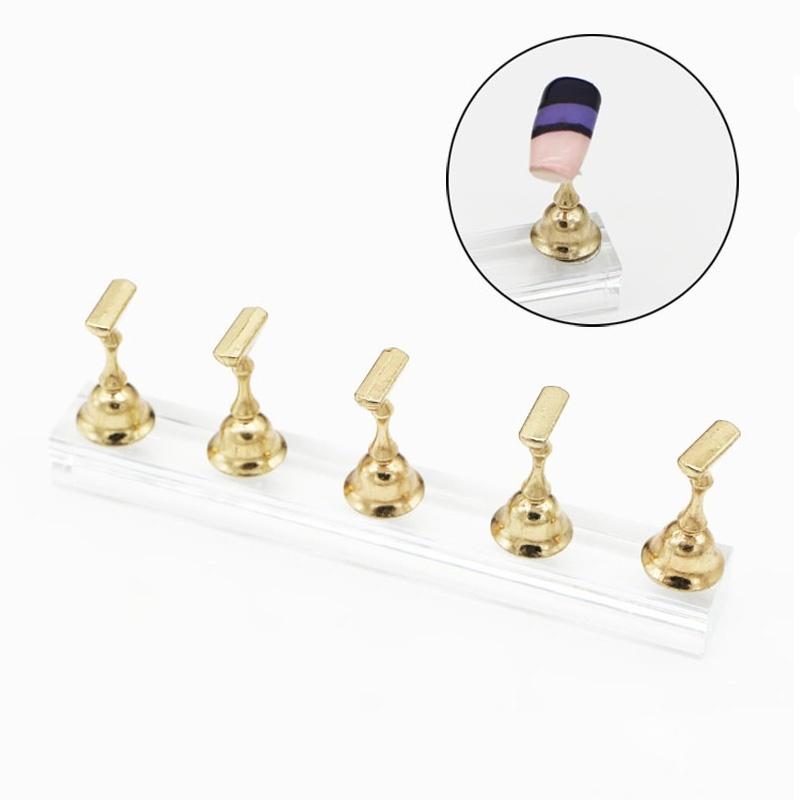 Набор магнитных держателей для ложных ногтей(типс)