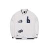 New Era SS23 MLB Серия Медалей Логотип Detroit Tigers Нашивка Свободная куртка с длинным рукавом Унисекс куртки Слоновая кость 13559746