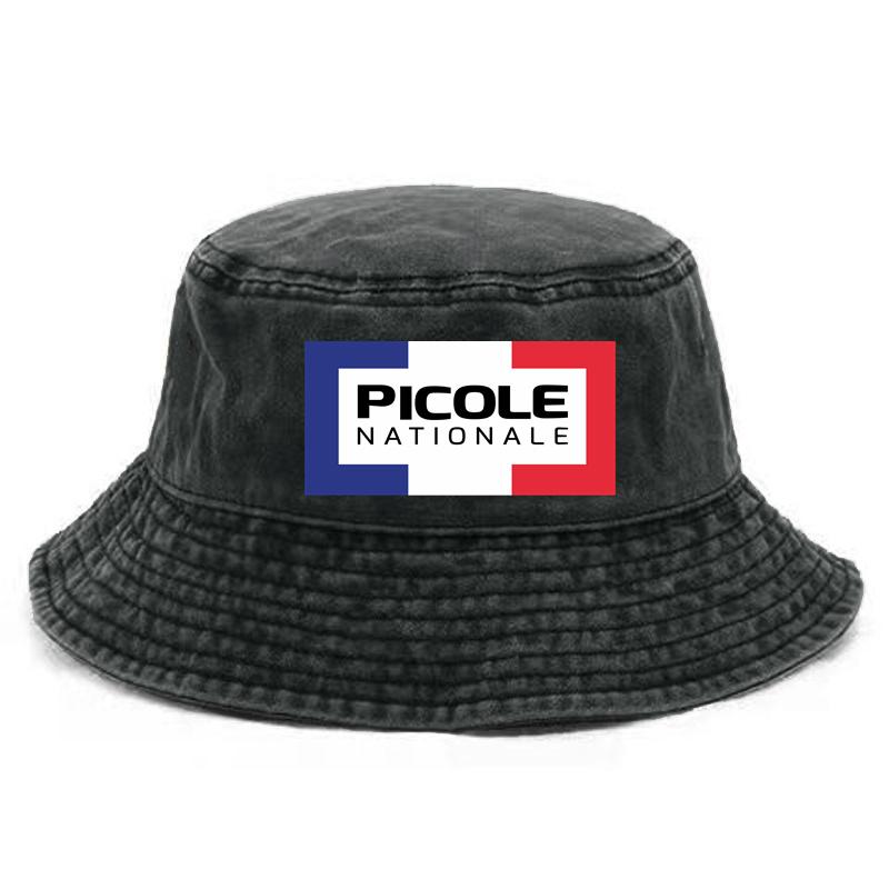 Панама Picole Nationale Шляпа-ведро Потертые Шляпы Кепка Стирка Унисекс Ретро Для улицы Летняя Кепка Picole Шляпа-боб Шляпы Панама