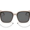 New Sunglasses for Women Senior Sense Polarized Sun Protection Sunglasses Large Frame Thin Glasses
