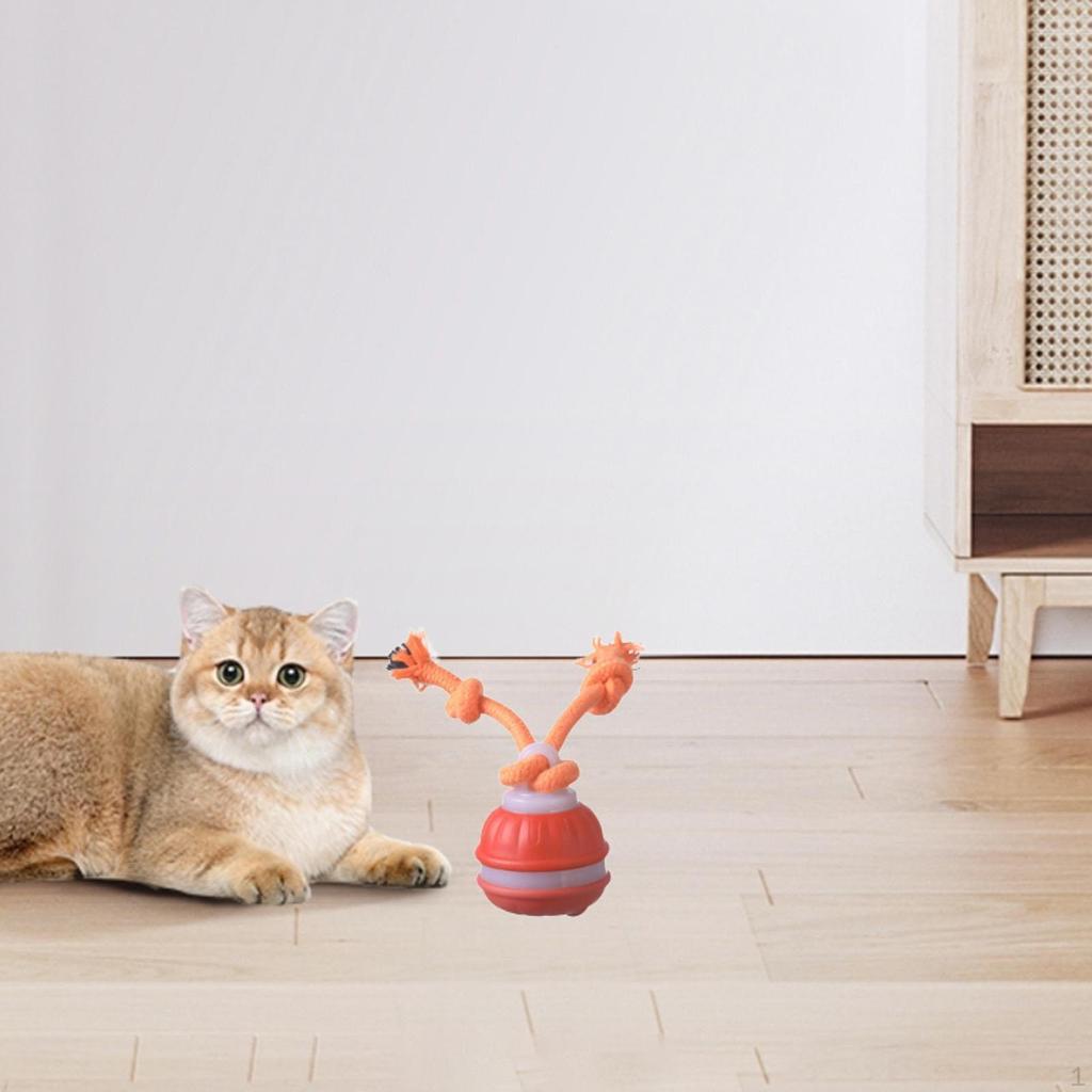 Игрушка для кошек Интерактивный мяч Электрический катающийся Игрушки для кошек и собак для котят