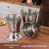 DM 304 Stainless Steel Food-Grade Open Bucket, 10L