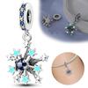 Charms Plata Blue Dreamy Starry Sky Stars Pendant Beads Fit Original Bracelets Charms For Women Jewelry Diy Making Gifts