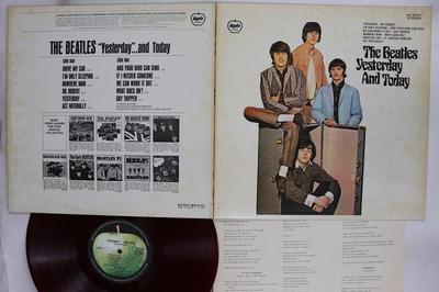 Виниловая пластинка BEATLES Yesterday Today Красный винил Toshi AP80061 APPLE 1970 Япония Рок Б/у