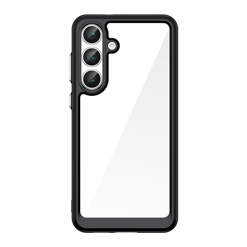 For Samsung Galaxy S25 FE Case Samsung Galaxy S25 FE Cover Anti-Scratch Shockproof Clear PC + Silicone Protective Phone Cover