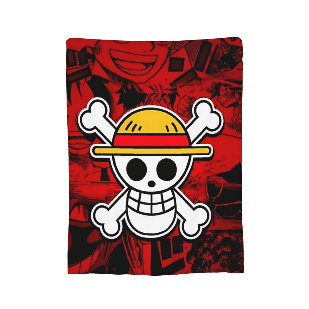 Sanji Vinsmoke Luffy Anime Flannel Blanket Awesome Throw Blankets for Sofa Bedding Lounge 150*125cm Rug Piece,