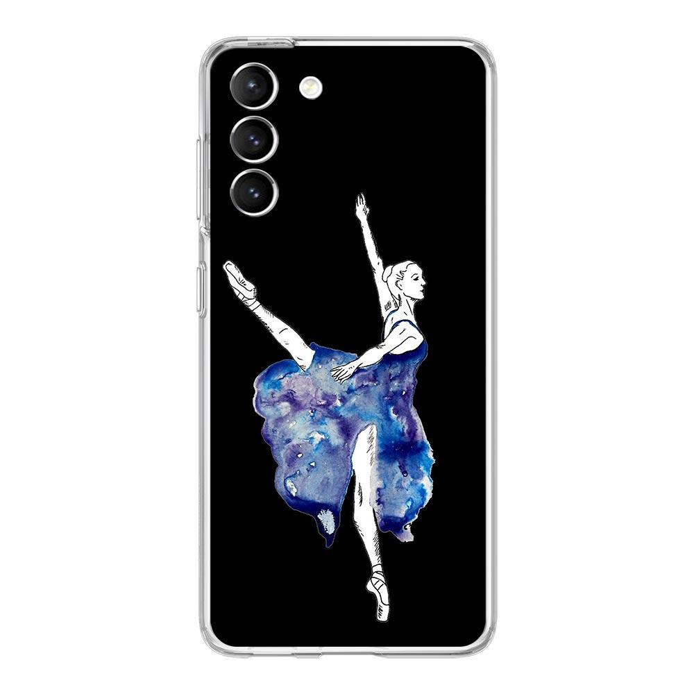 Простой чехол для телефона с балетным лебедем для Samsung Galaxy S23 S22 5G S20 Ultra S21 FE 5G S10E S9 S8 S10 Plus Мягкая задняя крышка