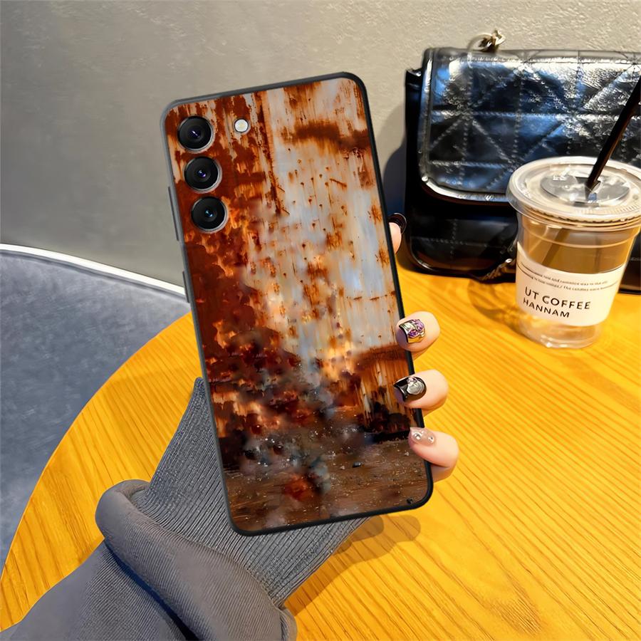 Чехол для телефона с ржавыми пятнами для Samsung Galaxy Note 20 Ultra 9 10 A05 A03 A10 A20 A50 A70 A01 A02 A06 A30 A40 A07 A04