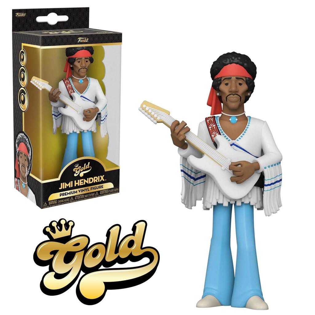 Funko Vinyl Jimi Hendrix Pop! Gold 5-inch