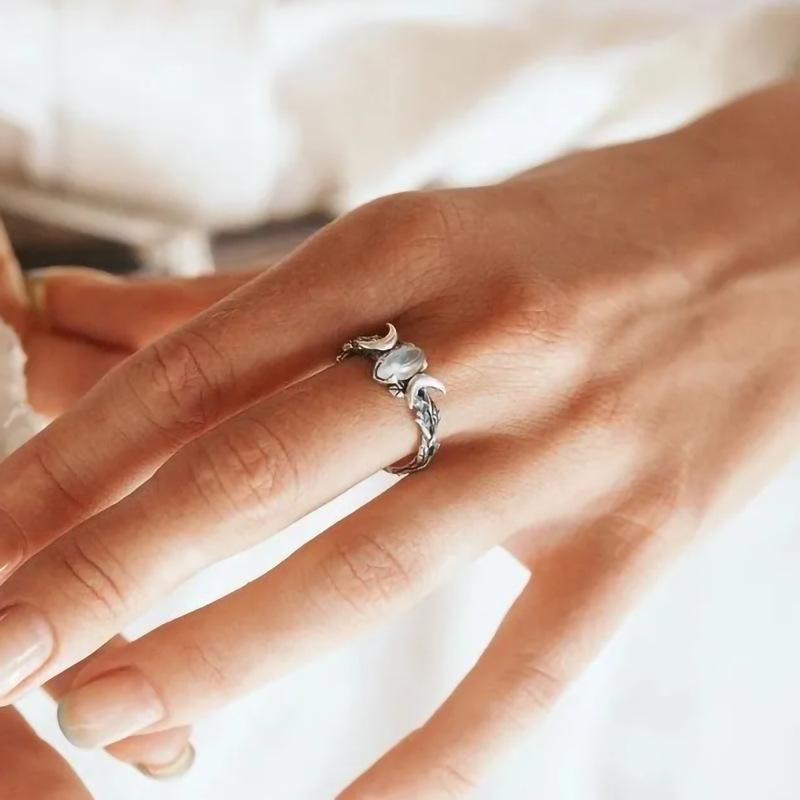 Персонализированное кольцо для женщин, Модное и популярное ретро-кольцо, Унисекс.