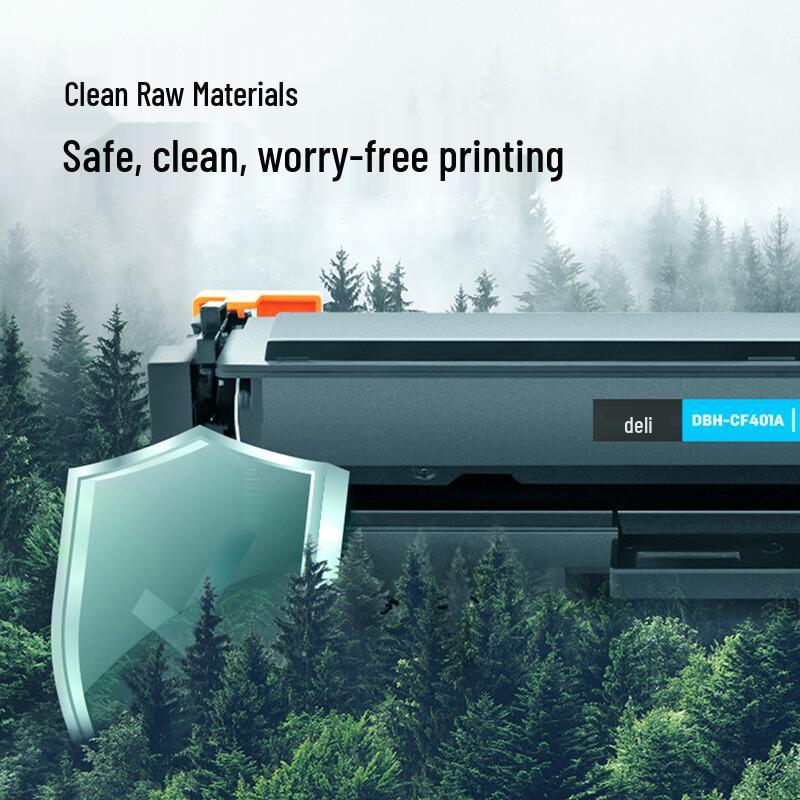 Deli Compatible HP 201A CF400A 4-Color Toner Cartridge Set