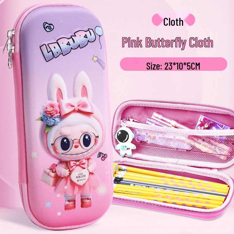 3D мультяшный пенал из ЭВА в корейском стиле для учеников начальной школы - Большой вместимости для мальчиков и девочек