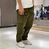 Unisex Japanese Retro Outdoor Workwear Straight-Leg Summer Casual Cargo Pants