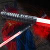 Световой меч YDD Ghost Premium Force FX Черная Серия с 16 полноцветными переключаемыми цветами и металлической алюминиевой рукоятью, 3 режима звука, для взрослых, реалистичный