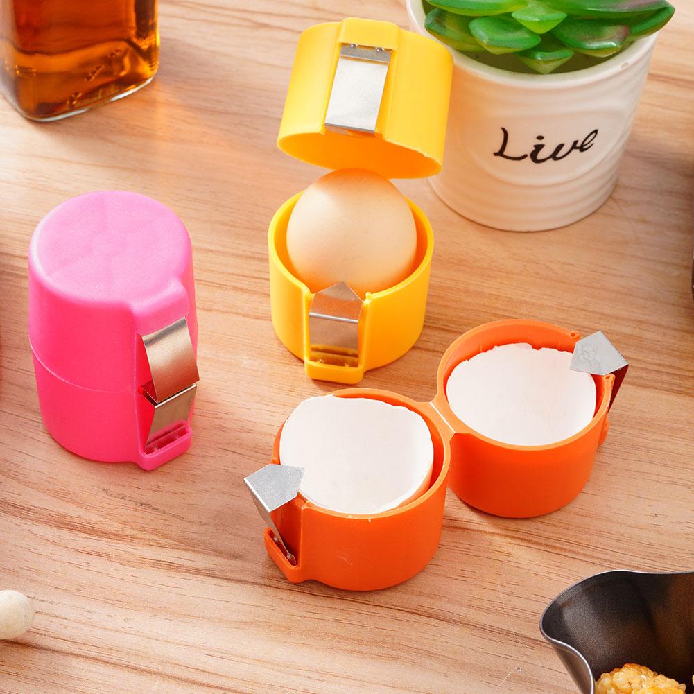 1/2/3 шт. Улучшенный портативный открыватель для яиц, ручной инструмент для разбивания и открытия яиц для сырых яиц, кухонный инструмент для приготовления пищи, выпечки, сепаратор яичной скорлупы
