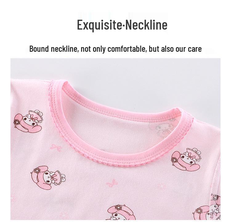 7A Антибактериальный бесшовный детский осенне-зимний комплект нижнего белья - размеры S и M