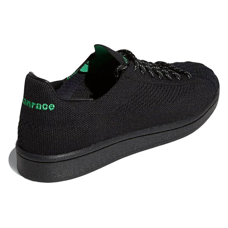 Pharrell x adidas Superstar Primeknit Черные Унисекс Кроссовки Основной Черный Ярко-зеленый GX0195