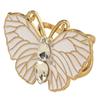 Scarf Buckle Clip Butterfly Ring, Exquisite Clip, Elegant Secure Fastener Stylish Pin for Scarves Shawls Fashion Styling Oxidation Resistant