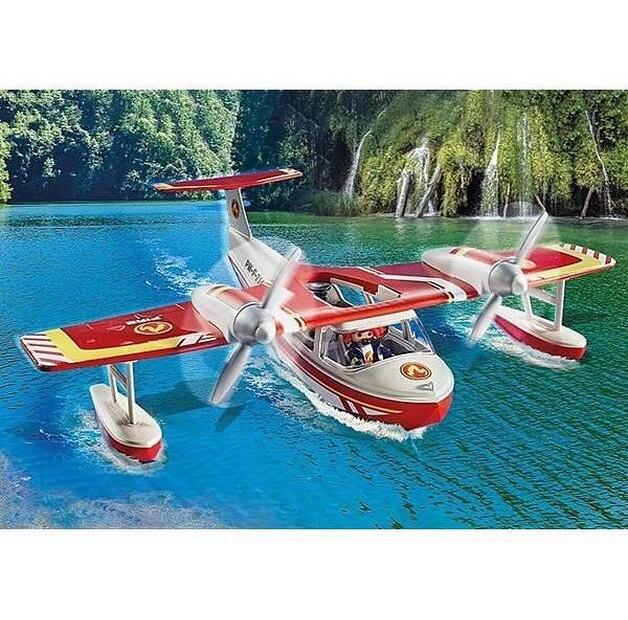 Конструктор Playmobil 71463 Firefighting гидросамолёт тушения