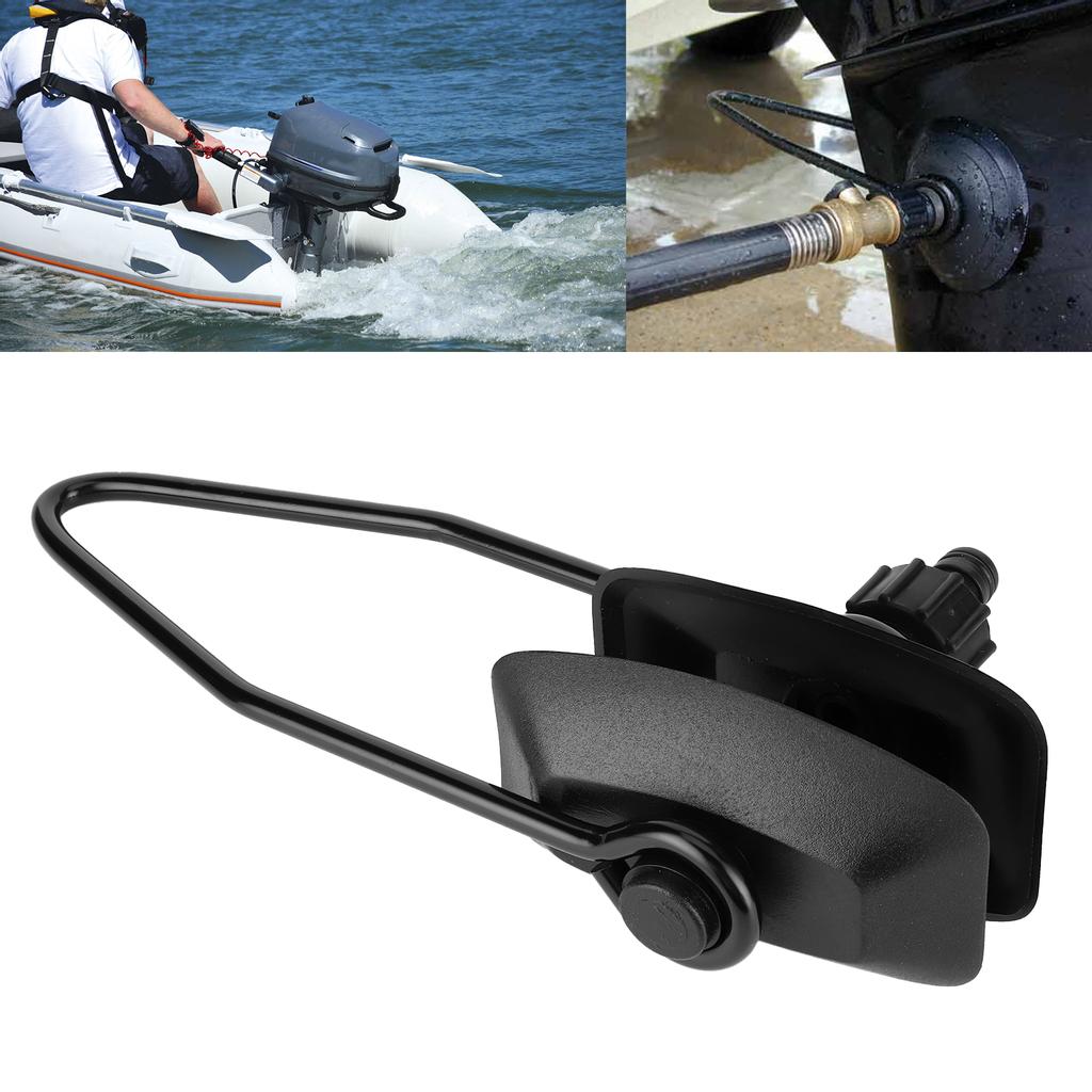 Large Outboard Motor Water Flusher Rectangular Ear Muffs JMFLR125 for Marine Boat Engine