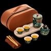 Woding Wanli Jiangshan Portable Ceramic Tea Set