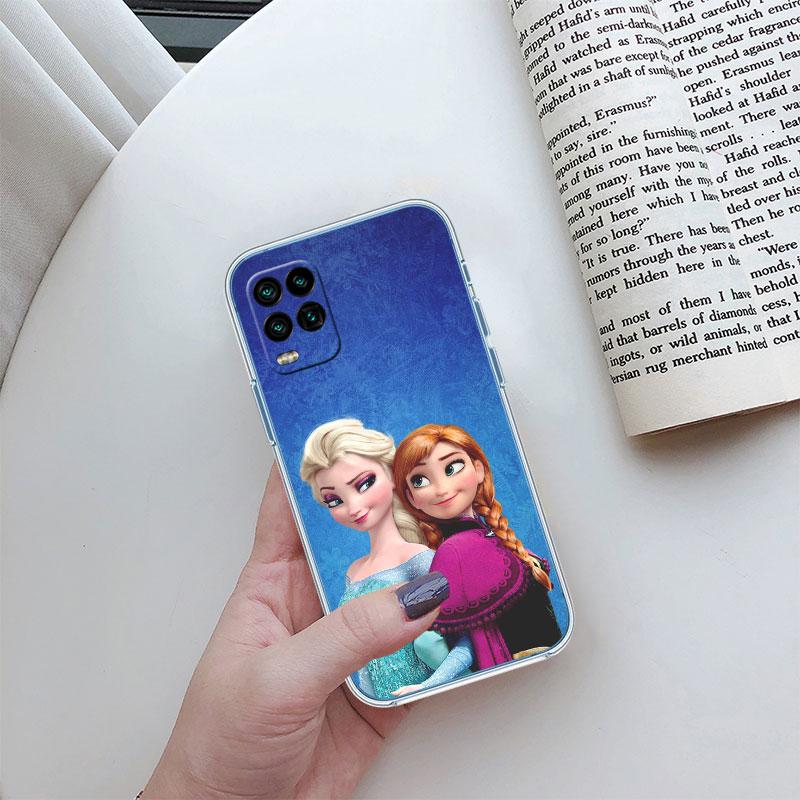 Прозрачный чехол для телефона Motorola Moto G10 G20 G30 G31 G32 G34 G35 G41 G42 G50 G51 G52 G55 G60 G60S с Олафом, Эльзой и Анной из мультфильма «Холодное сердце»