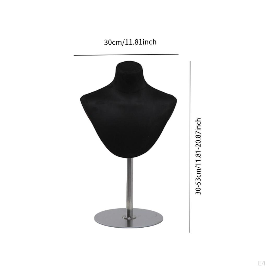 Ювелирные изделия ожерелье дисплей бюст цепь органайзер элегантные аксессуары для чокера