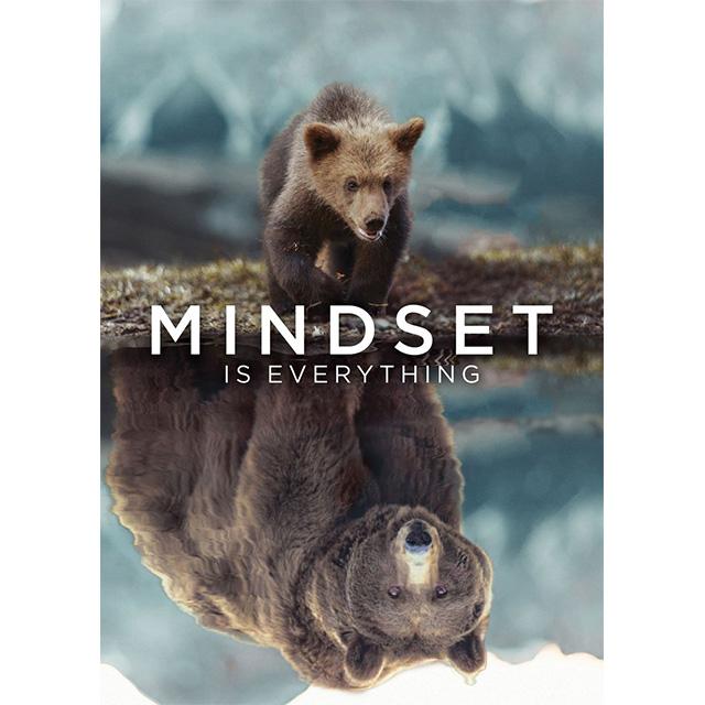 Animal Mindset Is Everything Inspirational Prints Poster Canvas Painting Modern Wall Art Pictures Living Room Bedroom Home Decor