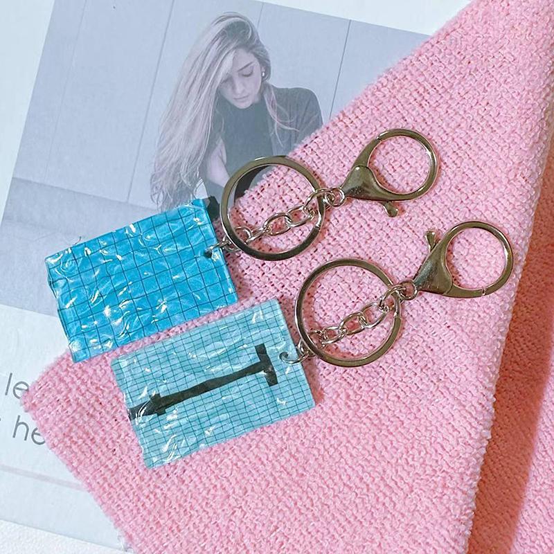 Креативный брелок для ключей «Бассейн» Волнистый брелок Украшения Брелок для ключей от машины Брелок для ключей «Бассейн» Alltaglich Подвеска Подарок пловцу