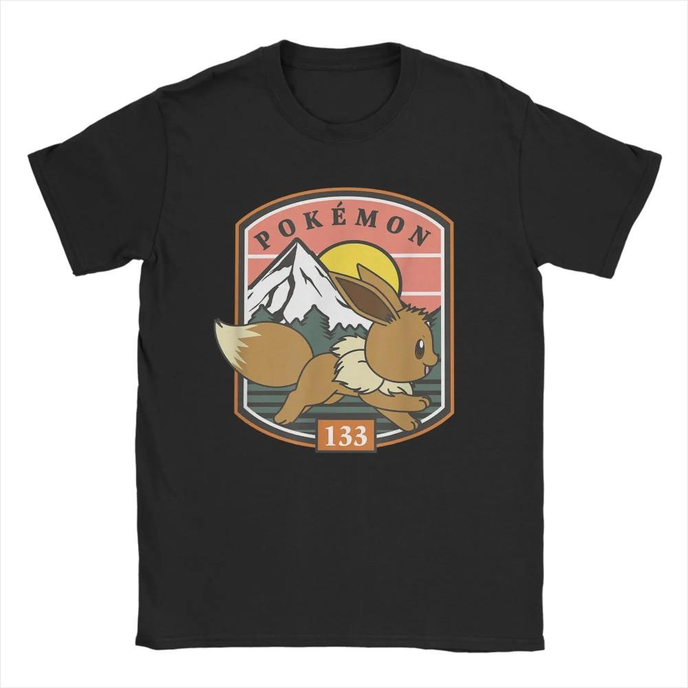 Новая летняя мужская футболка с принтом Спящего Каби Зверя, круглый вырез, футболка из 100% чистого хлопка, милый топ с принтом