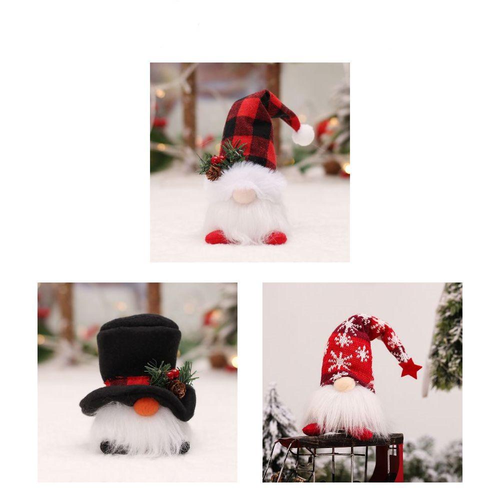 1 шт. Рождественские гномы, плюшевые, со светодиодной подсветкой, безликие, длинные ноги, кукла, рождественская елка, рождественская подвеска, гномы, украшения для вечеринки