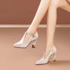 Sexy High Heels Shoes Women Pointed Toe Party Sandals Summer Fashion Dress Elegant Shoes Trend Platform Pumps Femme