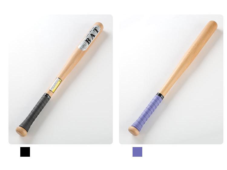 Solid Beech Heavy-Duty Polished Wood Baseball Bat