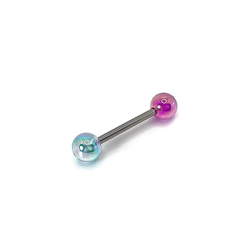 Titanium Steel Colorful Tongue Nails Piercing Body Studs Piercing Body Jewelry