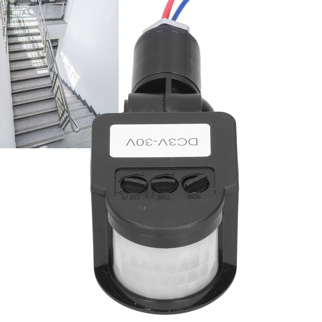 PIR Датчик движения человека Солнечные лампы для проектора Автоматический инфракрасный индуктивный переключатель DC3V‑30V