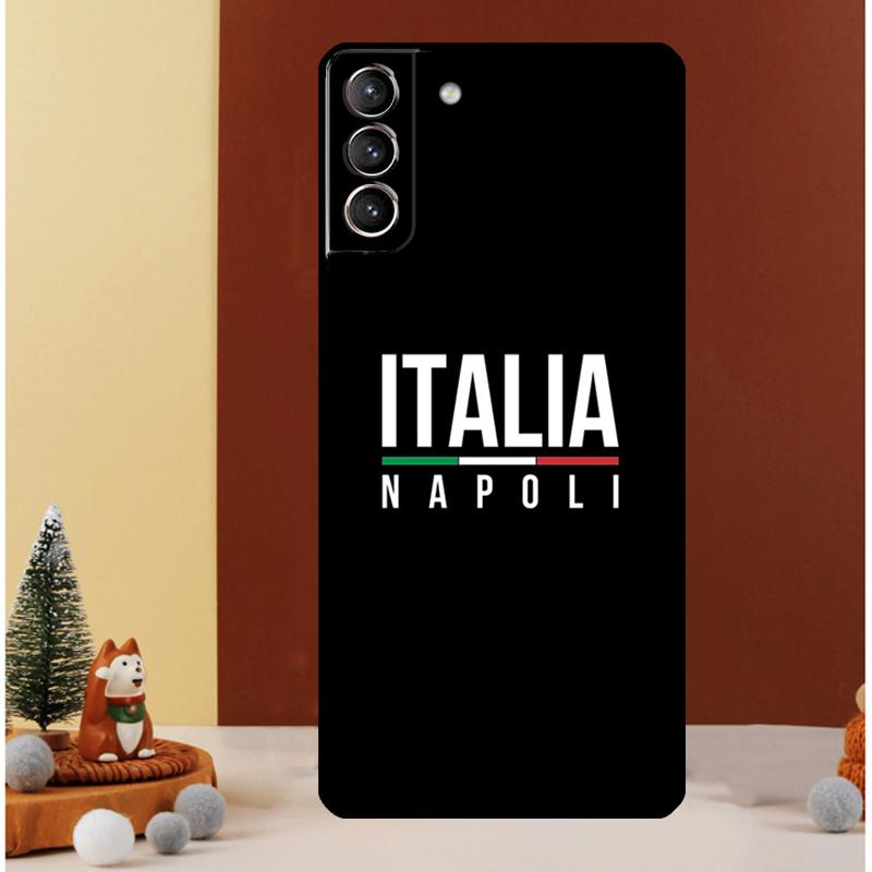 Italy Flag Vintage Italian Case For Samsung Galaxy S23 S24 Ultra S8 S9 S10 S22 Plus Note 10 20 Ultra S20 S21 FE Cover