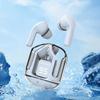 Transparent Wireless Earbuds with Charging Case Wireless Blue Tooth Earphones  Sports