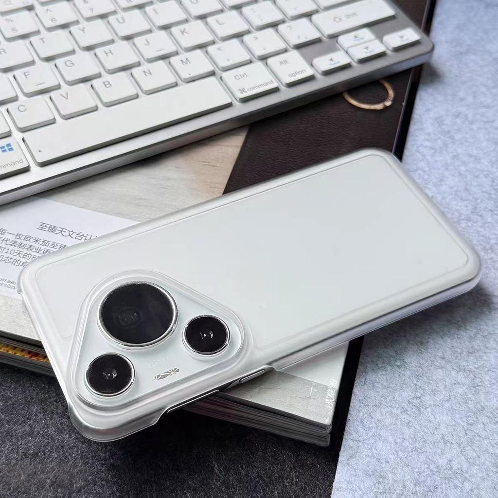 Матовый полупрозрачный безрамочный жесткий ПК чехол для Huawei Pura 80 70 P60 Mate 70 60 Honor 400 300 Pro Ultra Тонкий чехол с защитой от царапин