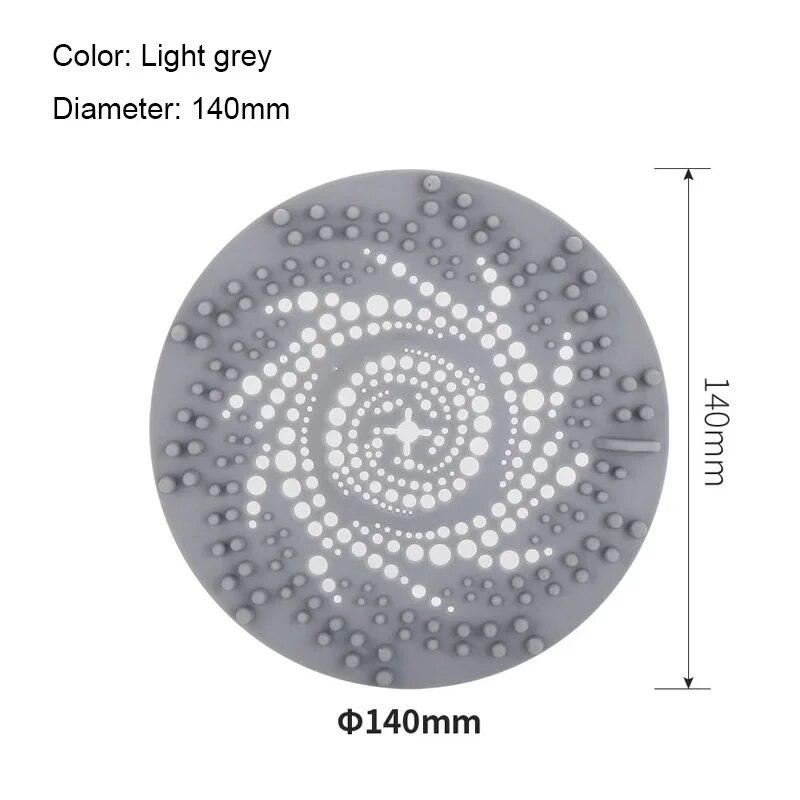 1 шт., силиконовый сливной фильтр, бытовой фильтр для душа, напольный фильтр, фильтры для раковины, улавливатель волос для кухни, аксессуары для ванной комнаты