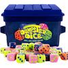 Fast-Paced Family Dice Game Fun 4-Player Board And Dice Game With Dumpster, 80 Dice, And Stickers Perfect For Trave
