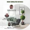2 Pack 3' Artificial Boxwood Topiary Tree Faux Plant UV Decor In/Outdoor