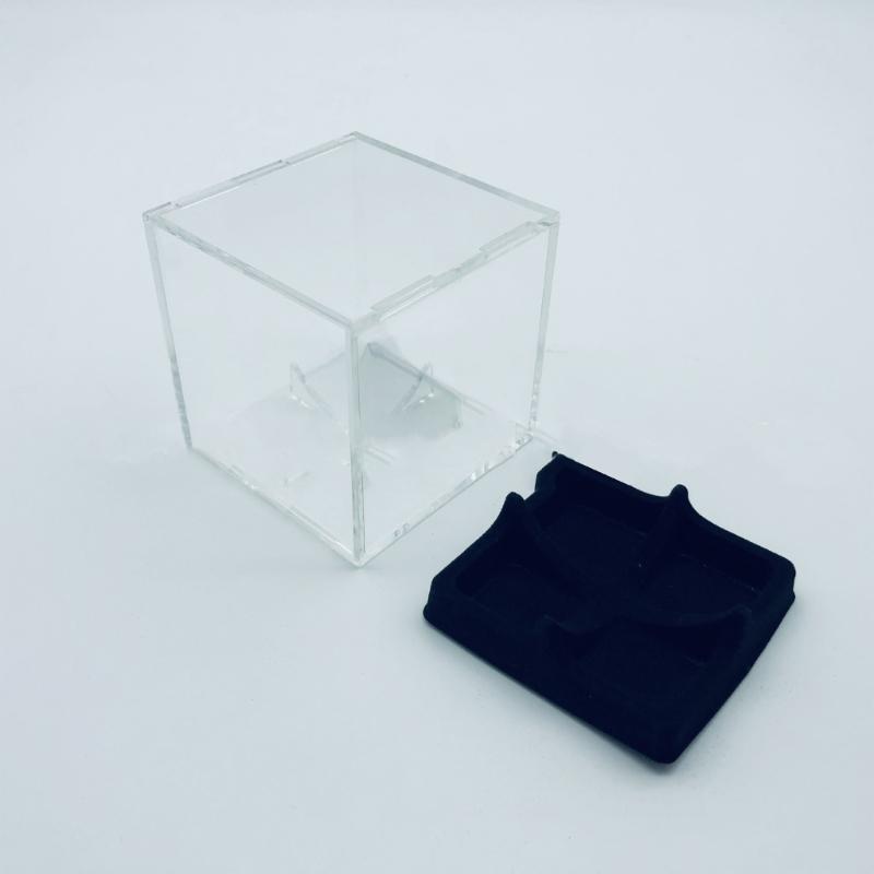 Baseball Display Case Clear Display Cube Acrylic Baseball Holder Memorabilia Protector Case Baseball Storage Box