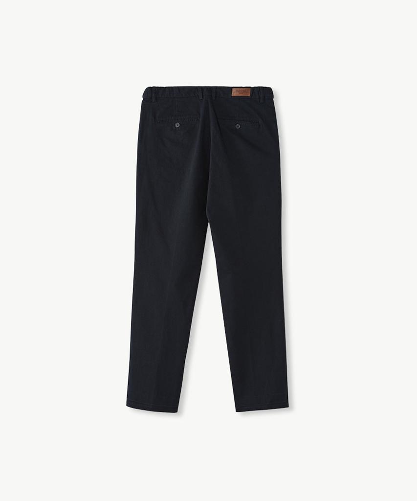 STCO Diems [Hidden Band] Bio-Washed Chino Pants Navy (Straight Fit)_Dpavz05Csn