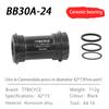 Инструмент для оси каретки BB30A-24/PF30A 24/30/28.99 мм для корпуса каретки PF30A шириной 73 мм для горного велосипеда Cannondale группа шатунов hollowte