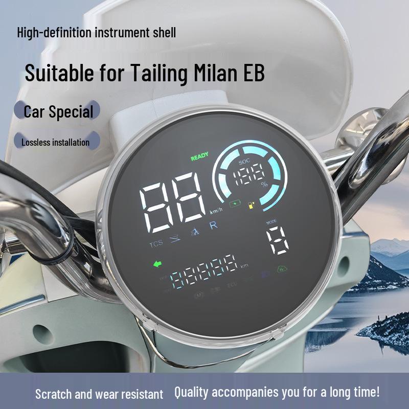 Waterproof Screen Protector & Decorative Shell for Tailing Chaoneng S Milan E-Vehicle